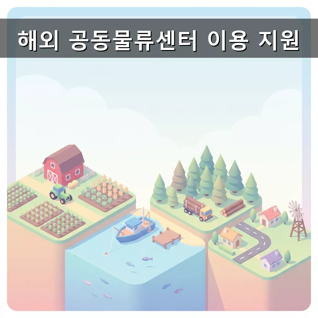 수출 경쟁력 UP 해양수산부 해외 공동물류센터 이용 지원 완벽 분석