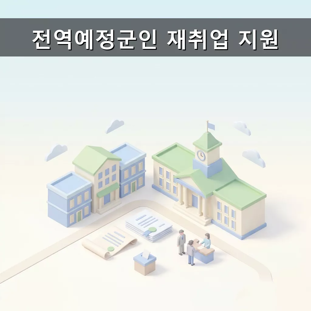 전역예정군인 재취업 지원 완벽 가이드 교육 상담 일자리 정보 총정리