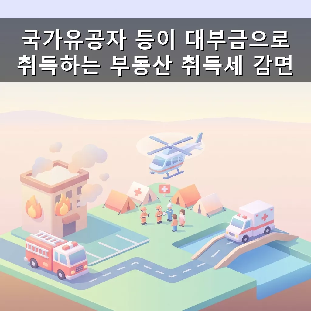 국가유공자 부동산 취득세 감면 혜택 2026년까지 완벽 정리