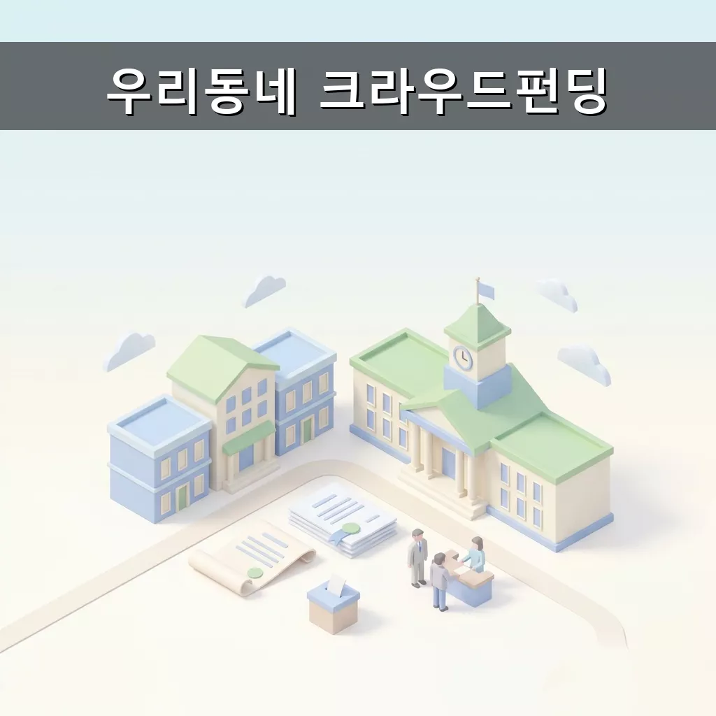 소상공인 자금 확보 기회 우리동네 크라우드펀딩 지원금 활용법