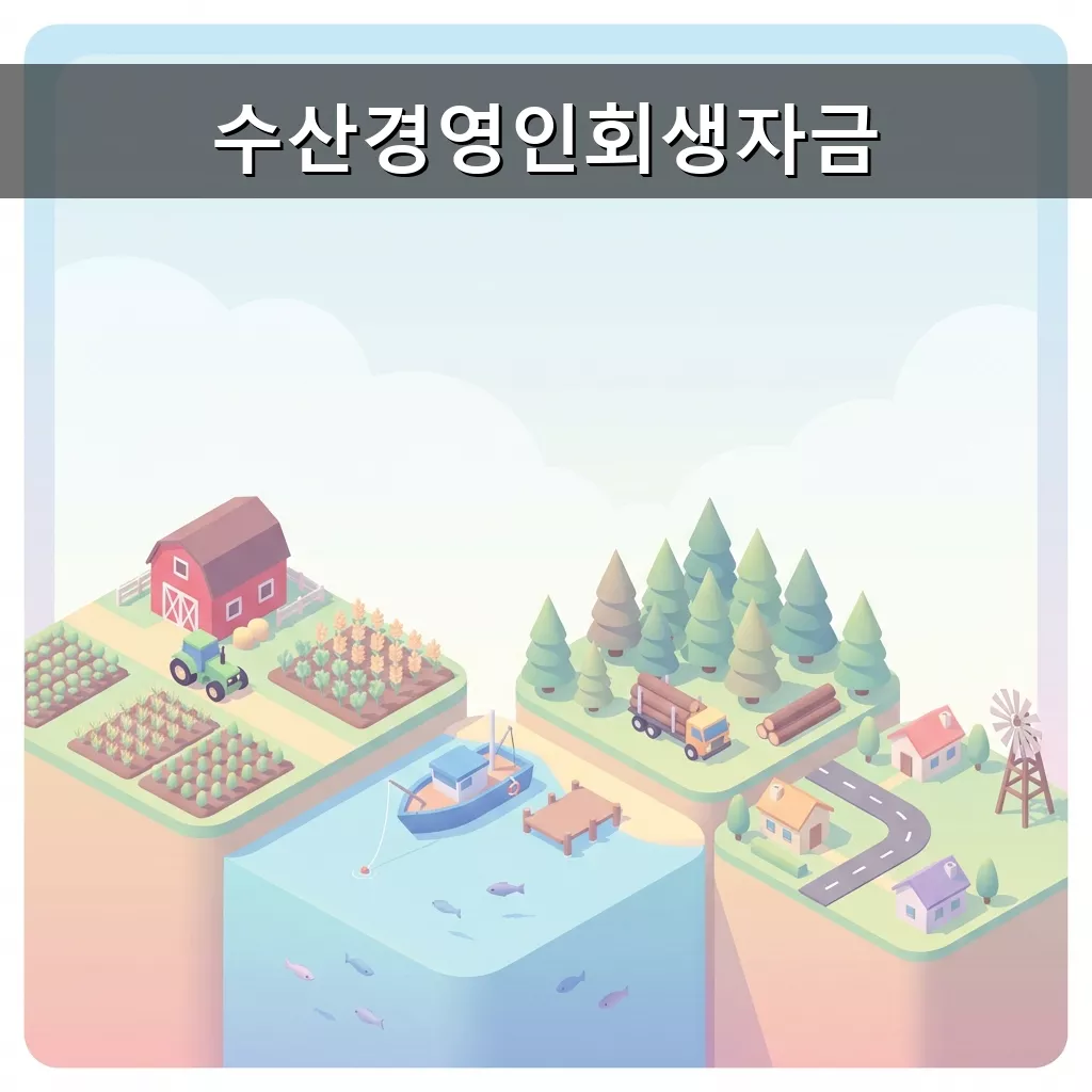 수산경영인회생자금 신청 방법 및 혜택 안내 총정리