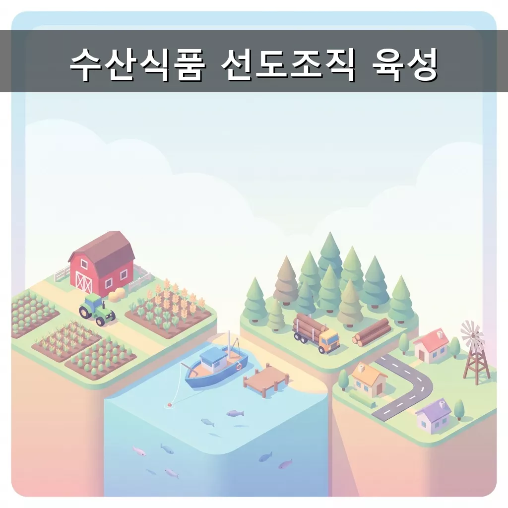 수산식품 선도조직 육성 신청 방법 및 혜택 안내 총정리