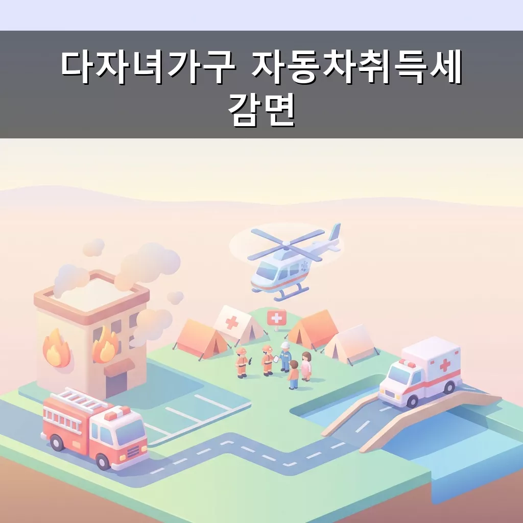 다자녀 자동차 취득세 감면 2027년까지 혜택 조건 및 신청 방법 완벽 정리