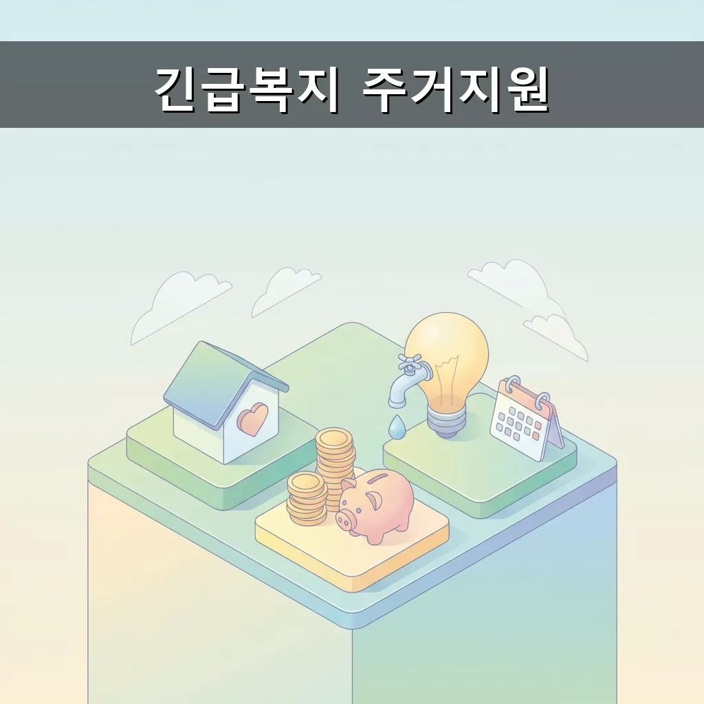 갑작스런 위기? 긴급복지 주거지원으로 주거 불안 해소 [2026년 최신 정보]