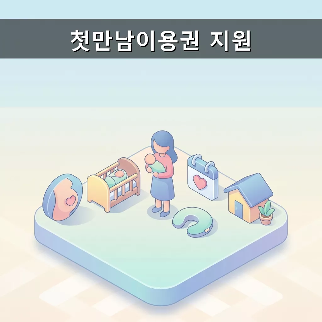 첫만남이용권 지원 신청 방법 및 혜택 안내 총정리