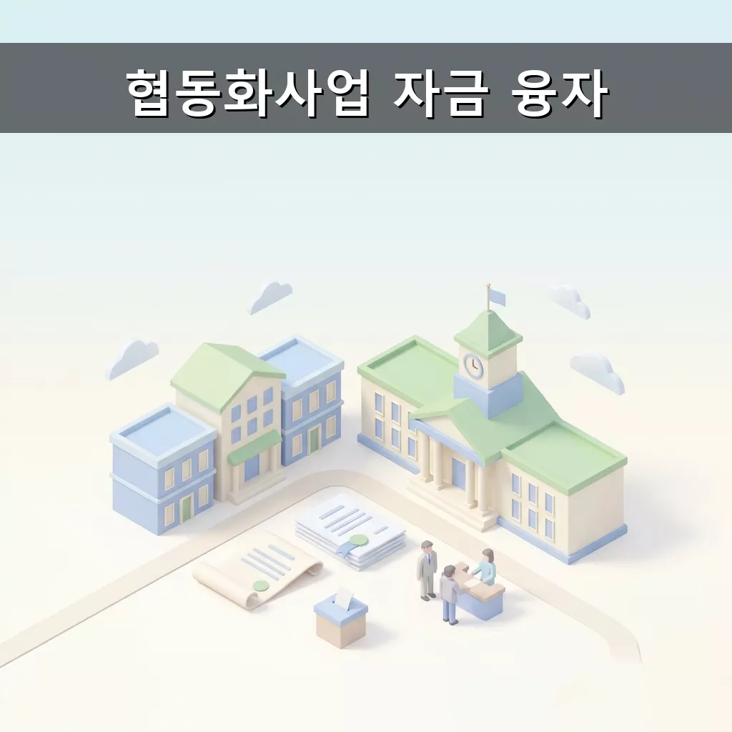 협동화사업 자금 융자 2026년 중소기업 지원 핵심 정보