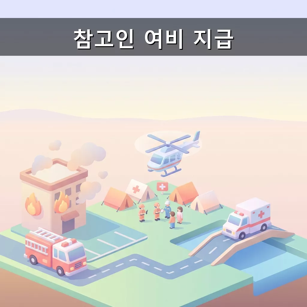 참고인 여비 지급 신청 방법 및 혜택 안내 총정리