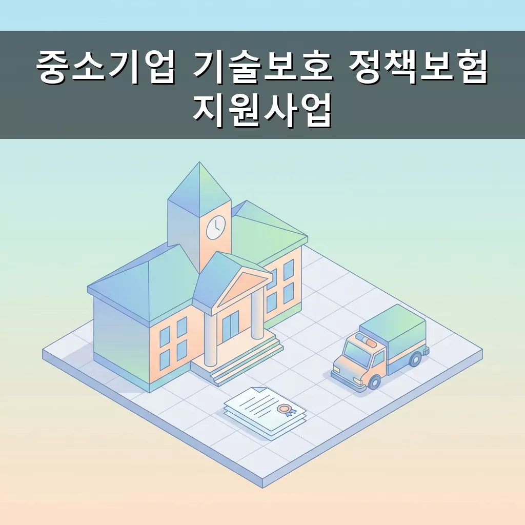 중소기업 기술 지킴이 기술보호 정책보험 지원으로 안심 경영