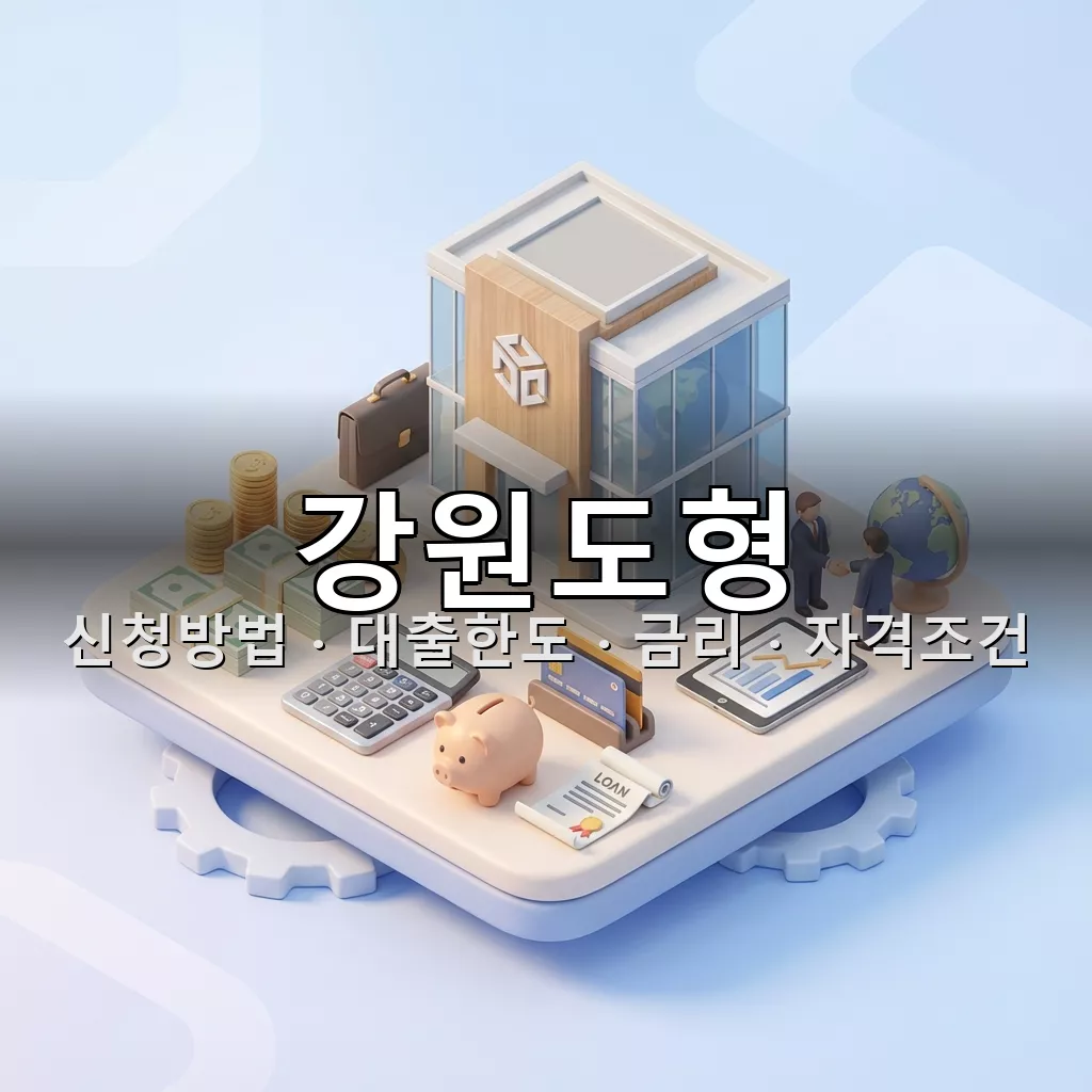 강원도형 사회적경제기업 특례보증 신청방법 대출한도 금리 자격조건 총정리